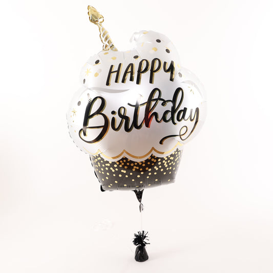 Birthday Cupcake Balloon, 29in
