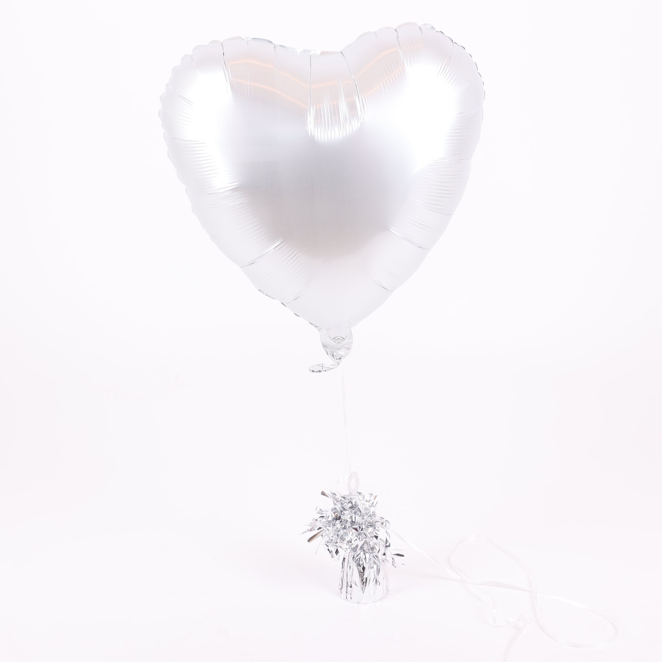 Satin Luxe Heart Foil Balloon, 18in