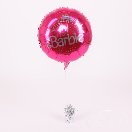 Round Barbie Balloon, 18in
