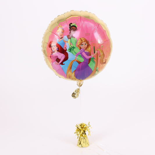 Disney Princess Round Foil Balloon, 18in