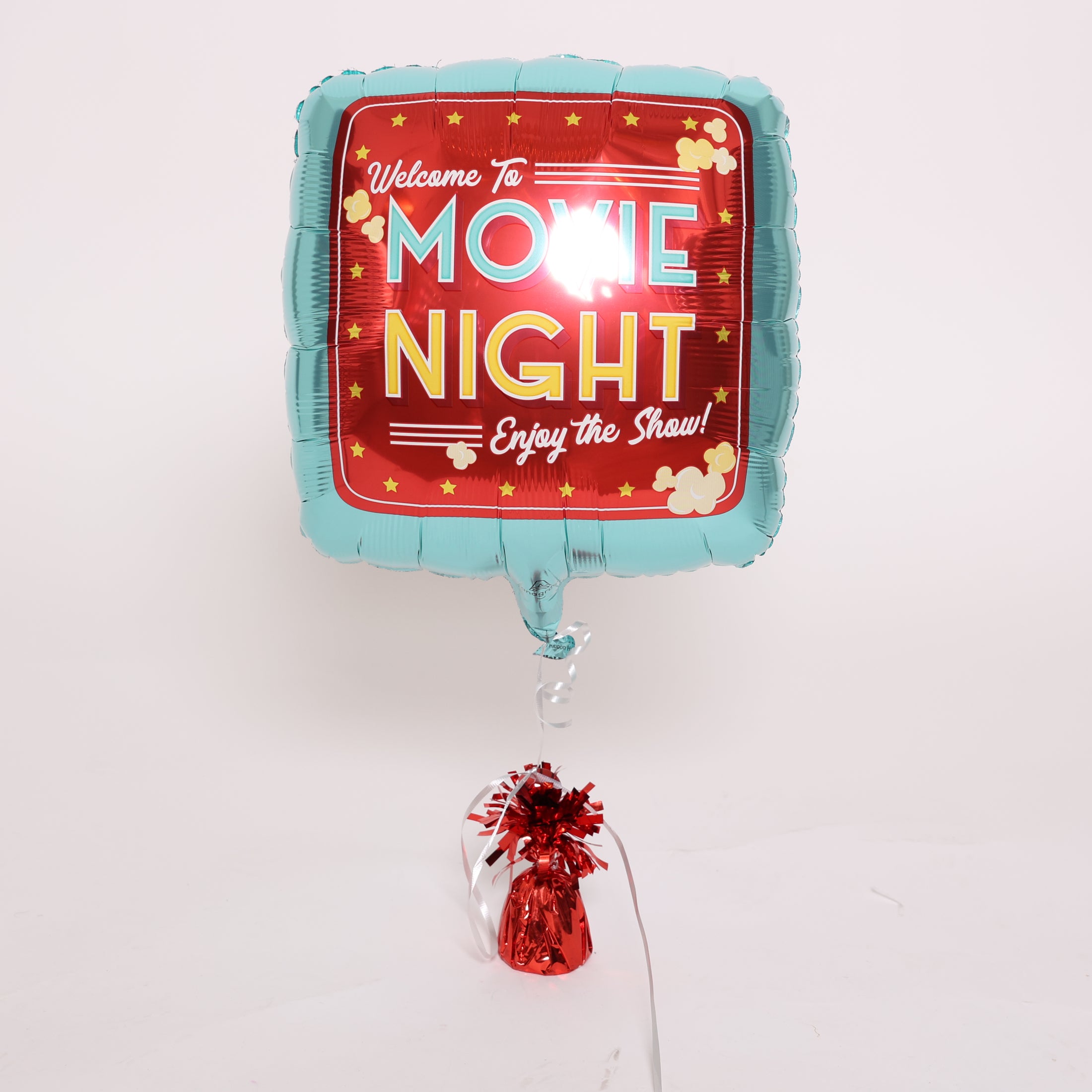 Movie Night Square Balloon, 18in