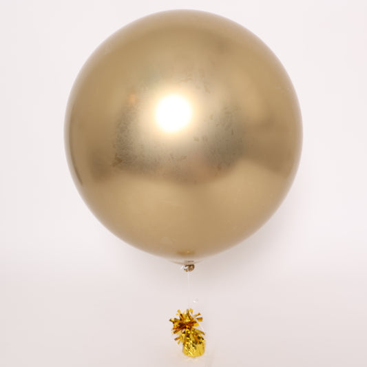 Chrome Latex Balloon, 24 inch, 1 count