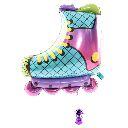 90s Roller Skate Balloon, 27in