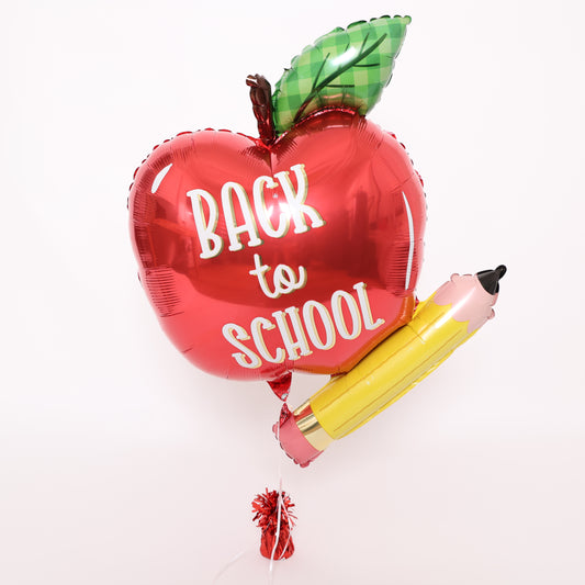 Back to School Apple Balloon, 31in