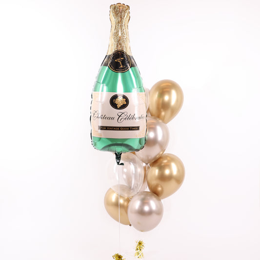 Gold Celebration Balloon Bouquet