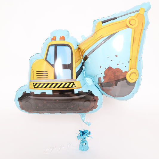 Construction Digger Balloon, 28in