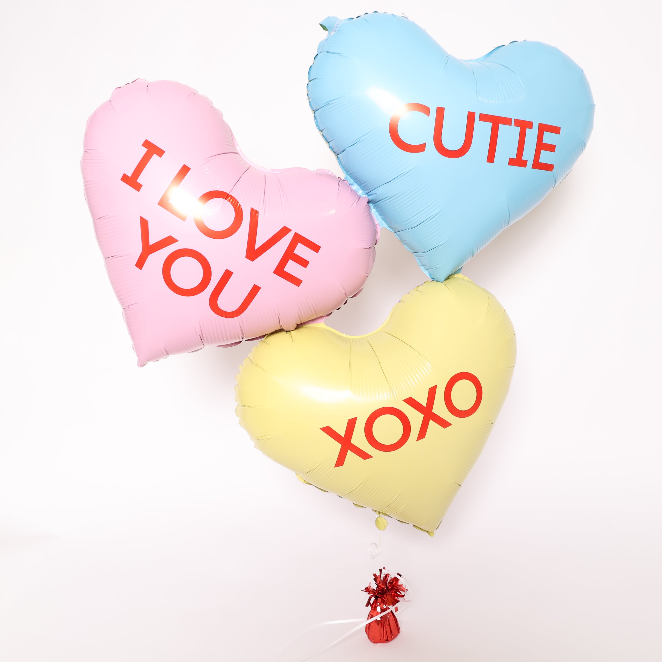 Conversation Heart Message Balloon, 37in