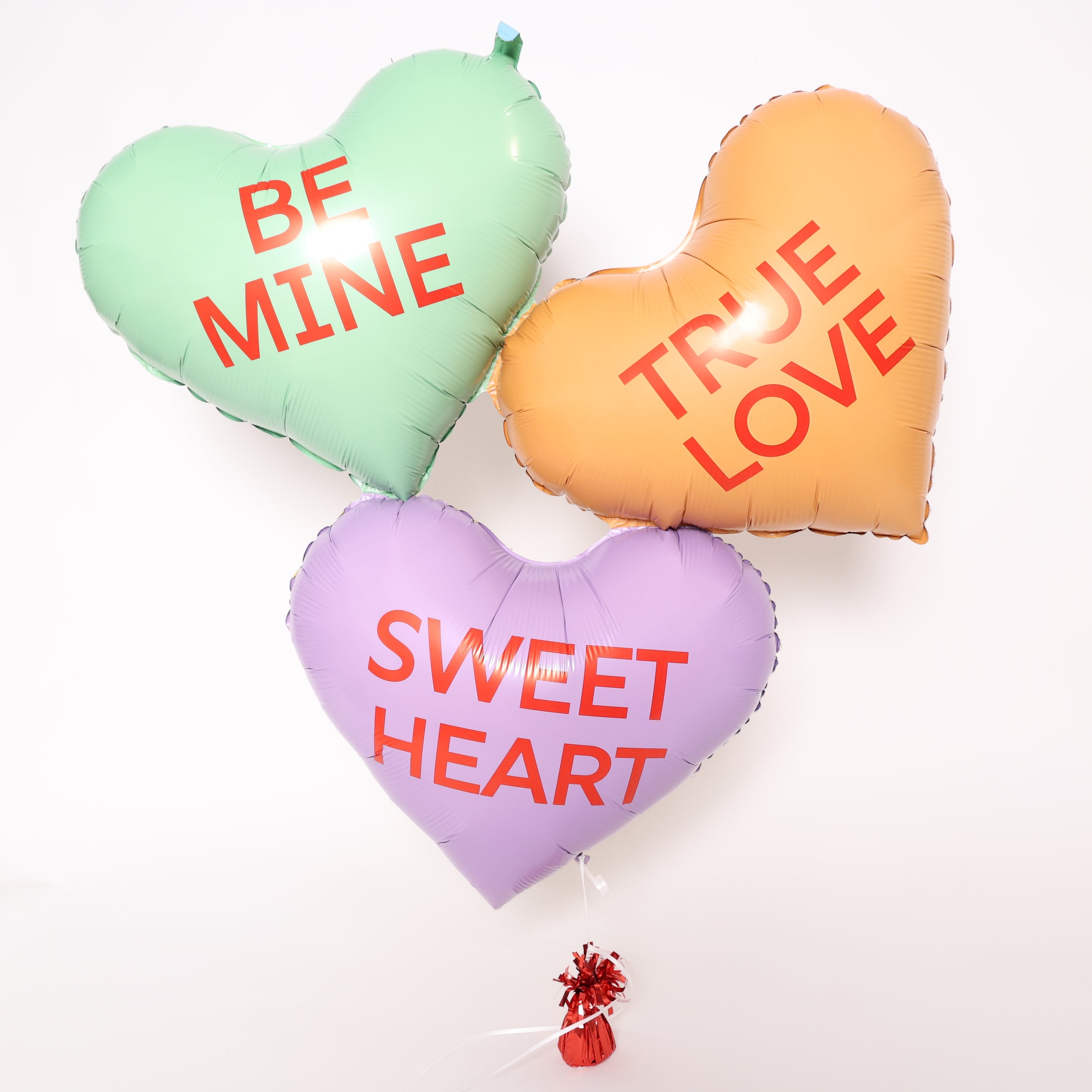 Conversation Heart Message Balloon, 37in