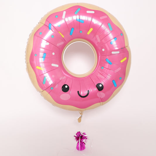 Smiling Donut Balloon, 27in