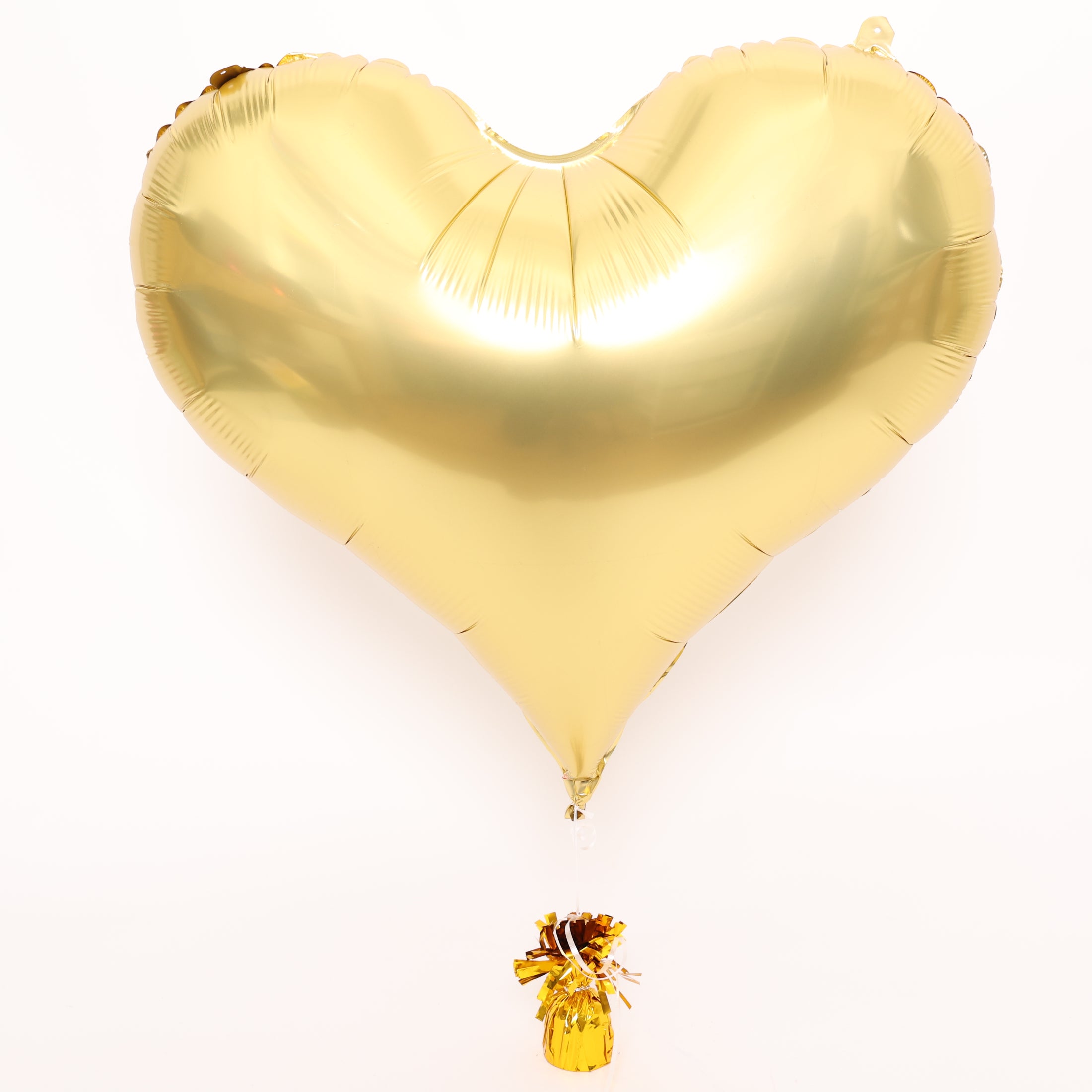 Gold Heart Balloon, 30in