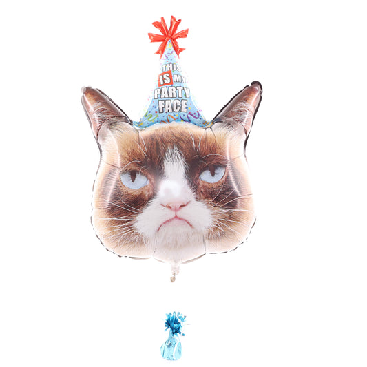 Grumpy Cat Birthday Balloon, 36in