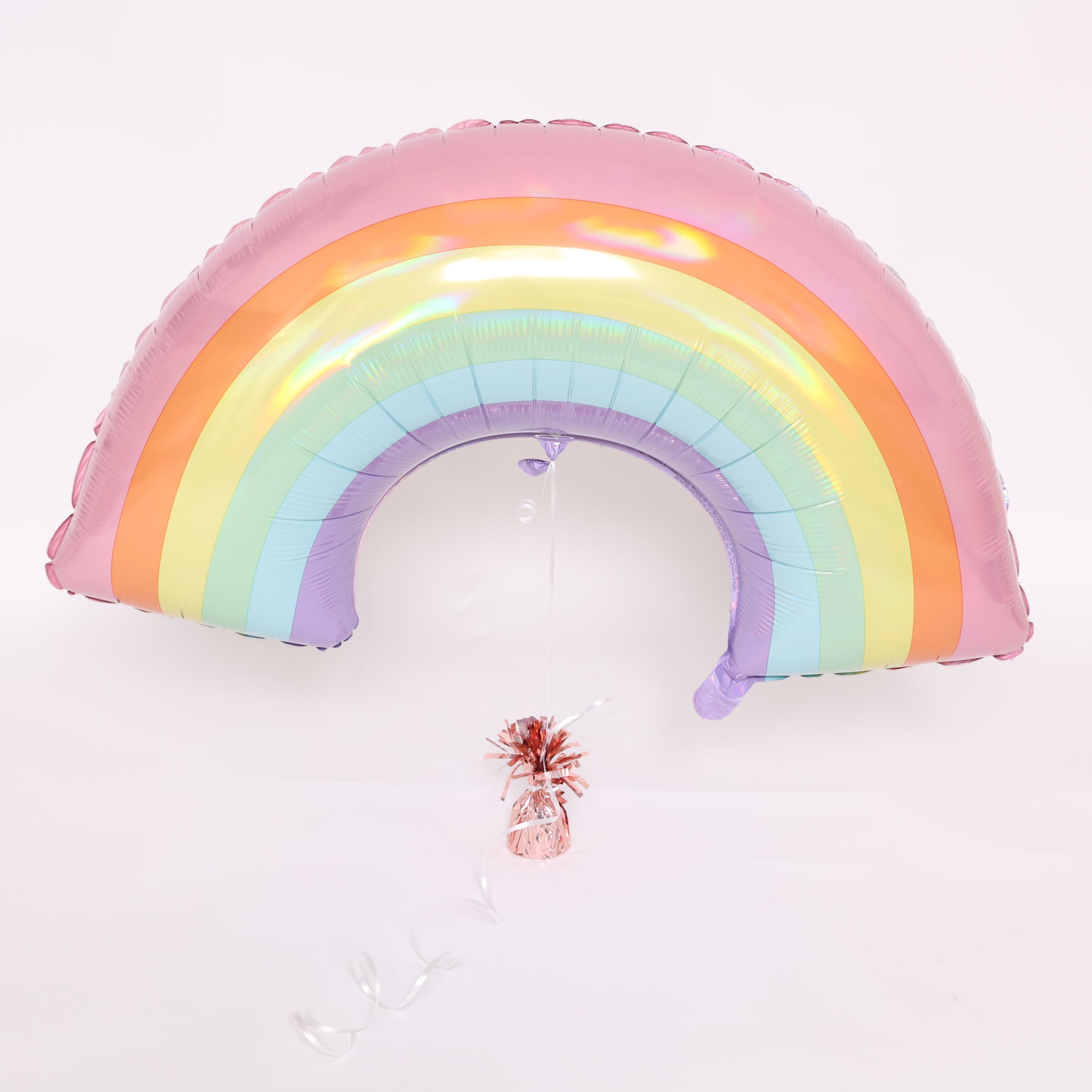 Iridescent Pastel Rainbow Balloon, 30in