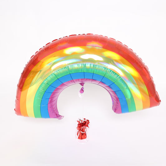 Iridescent Rainbow Balloon, 34in
