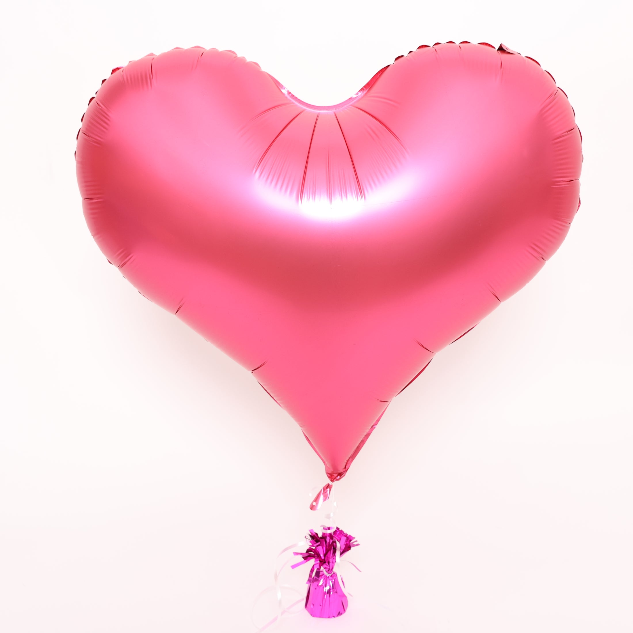 Hot Pink Heart Balloon, 30in