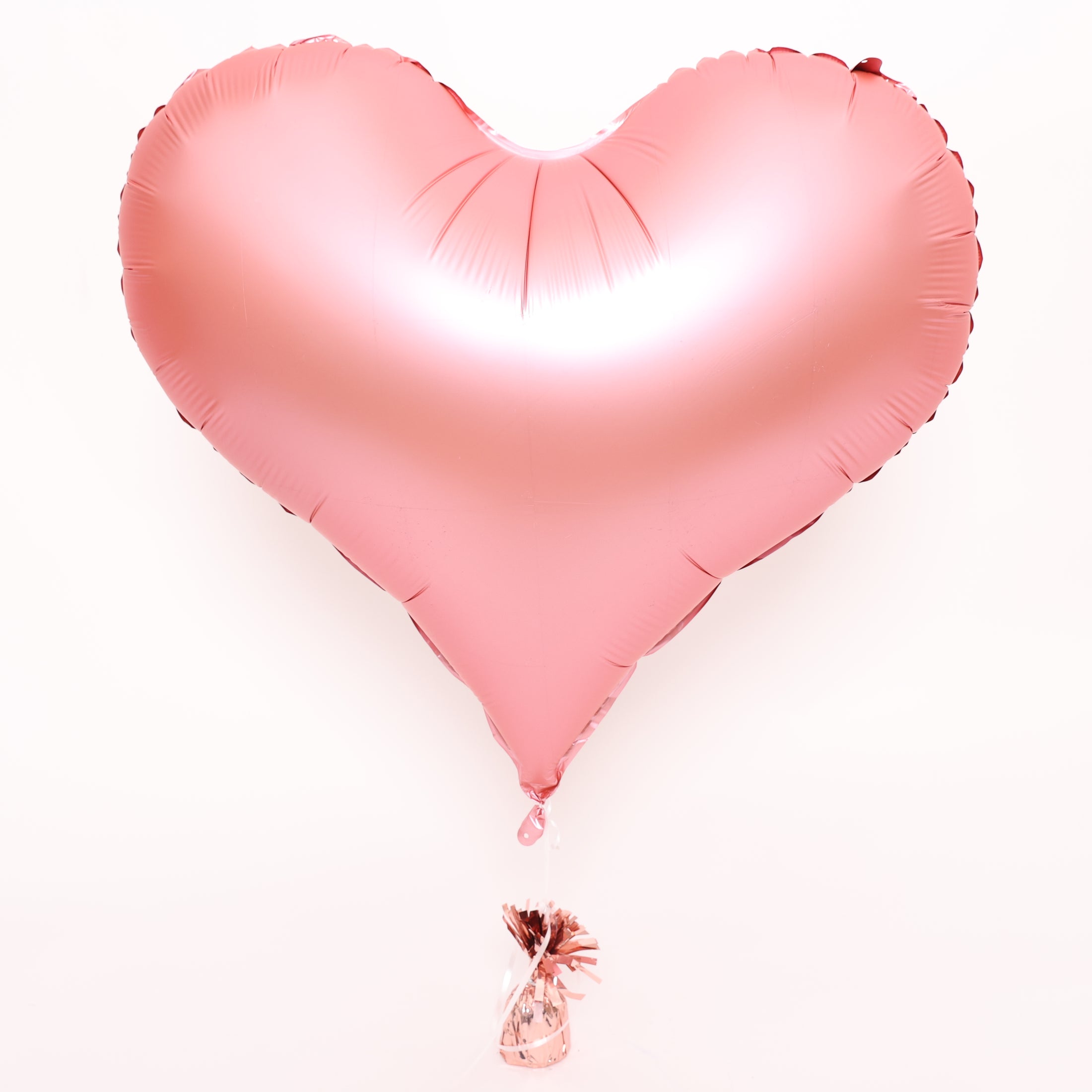Light Pink Heart Balloon, 30in