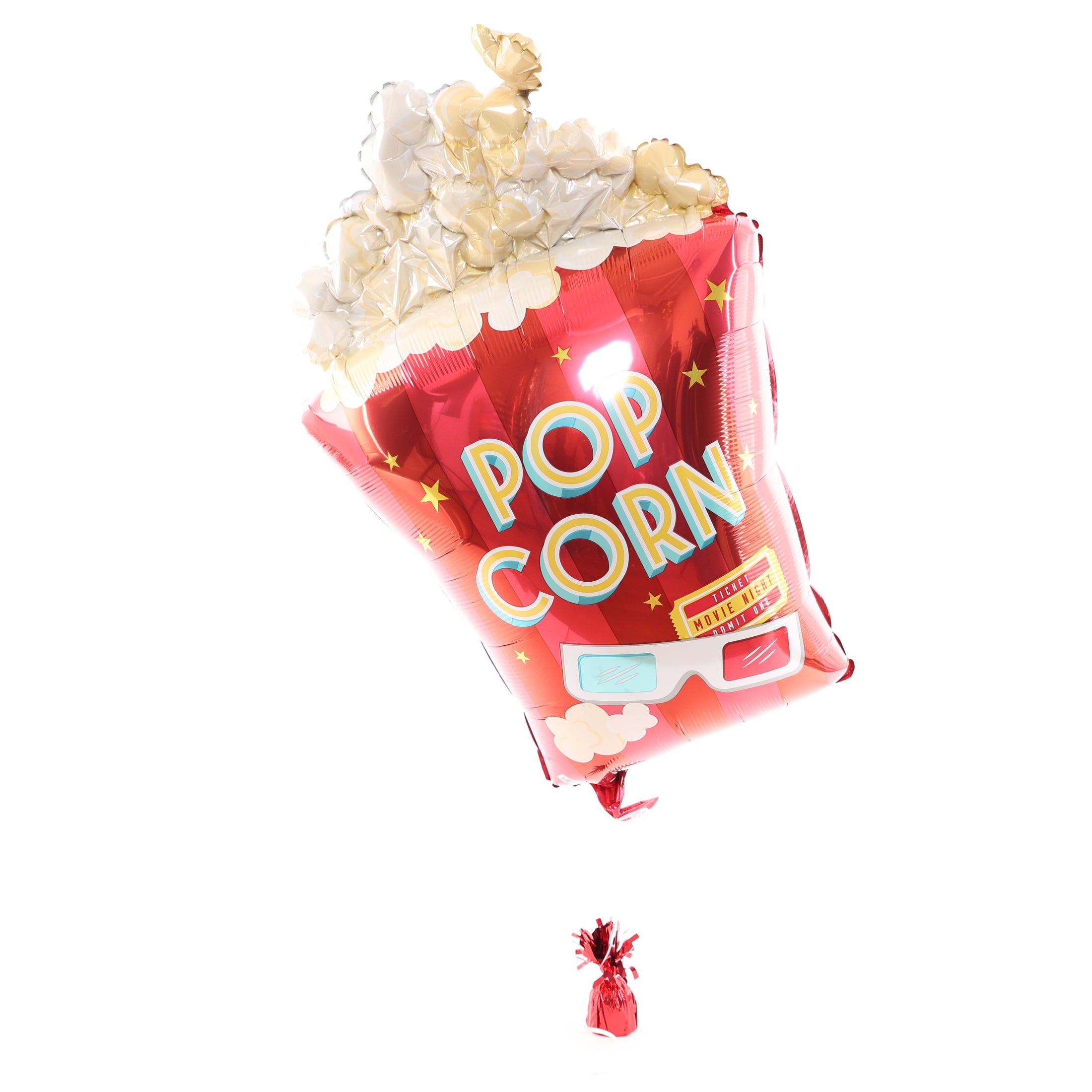 Movie Night Popcorn Balloon, 29in