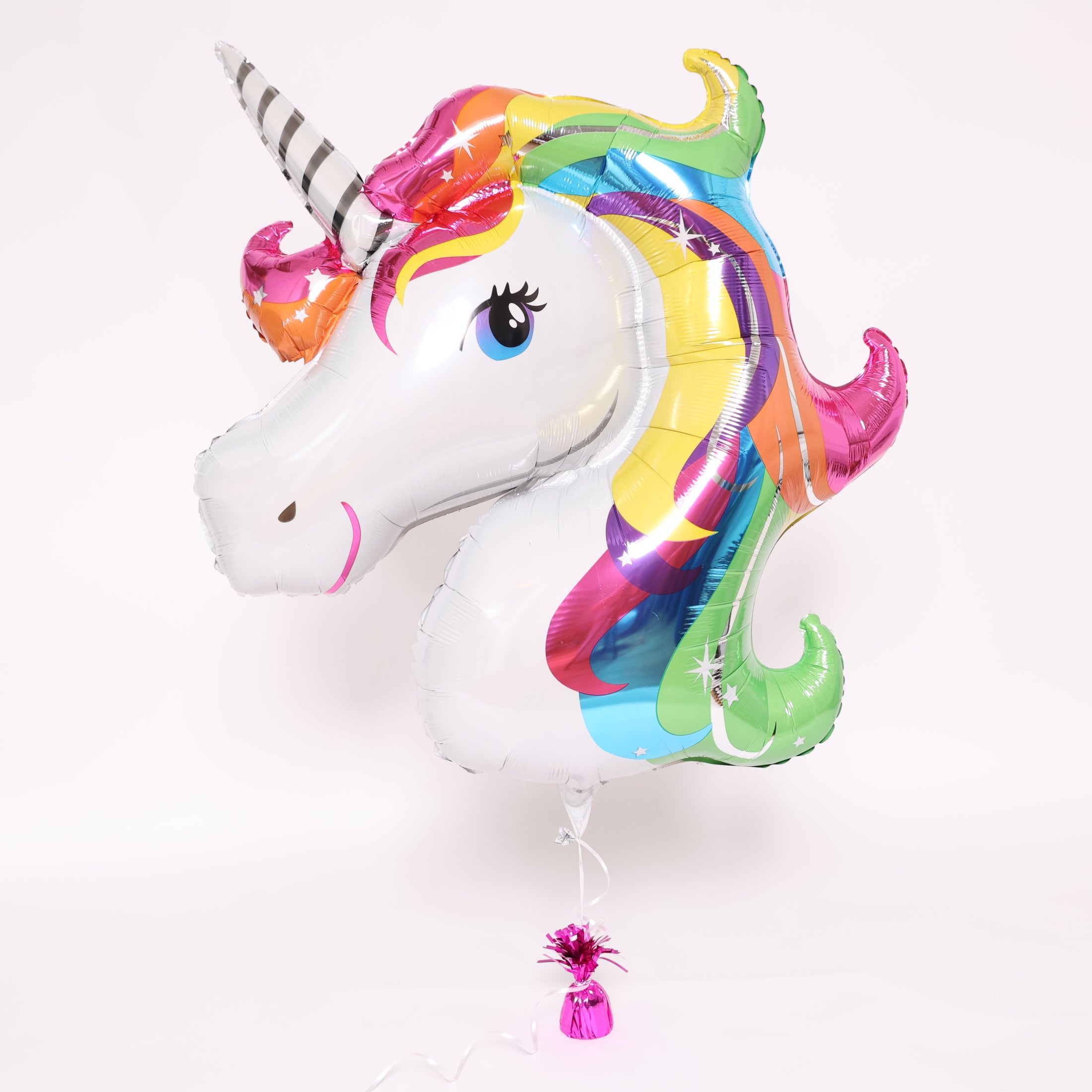 Rainbow Unicorn Balloon, 33in