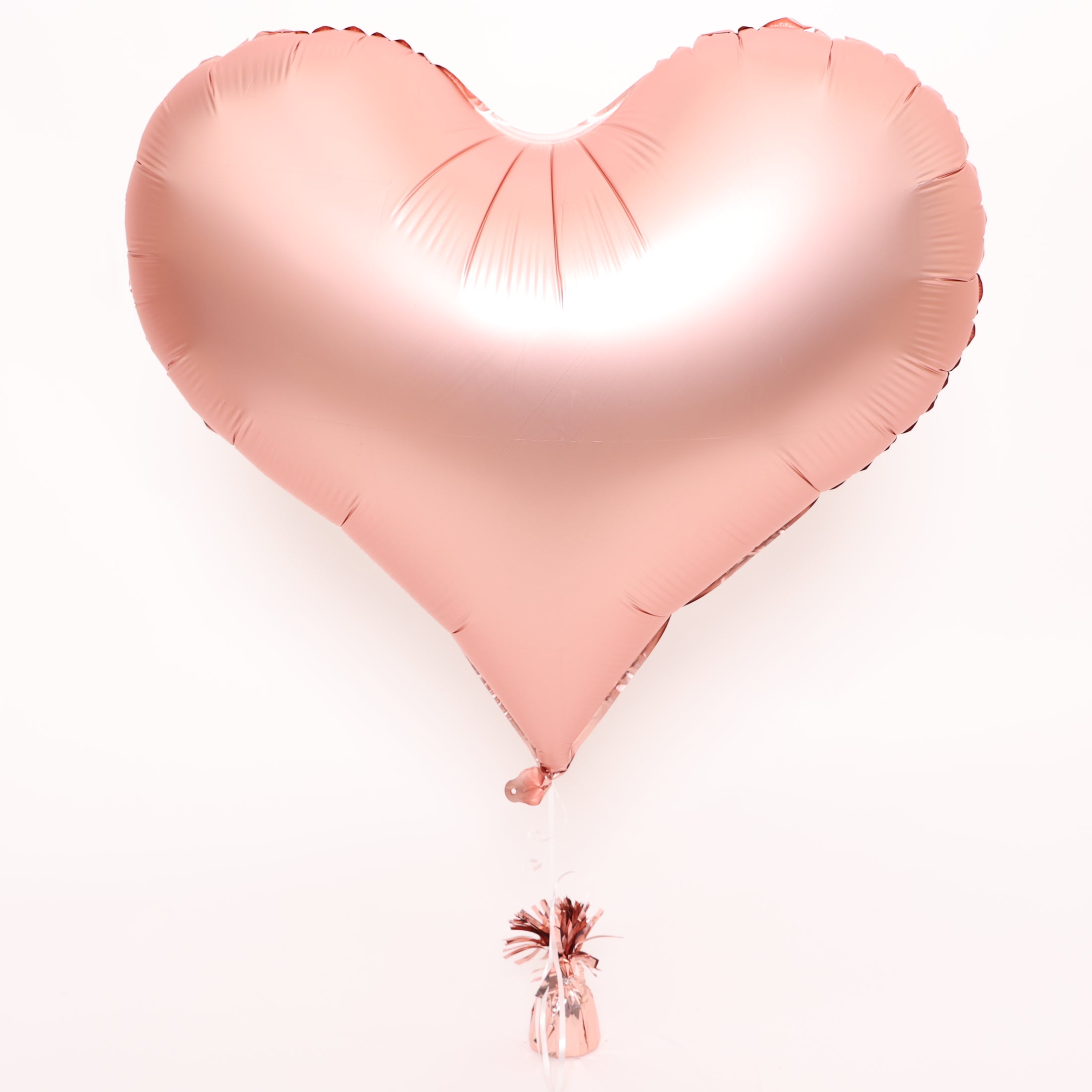 Rose Gold Heart Balloon, 30in