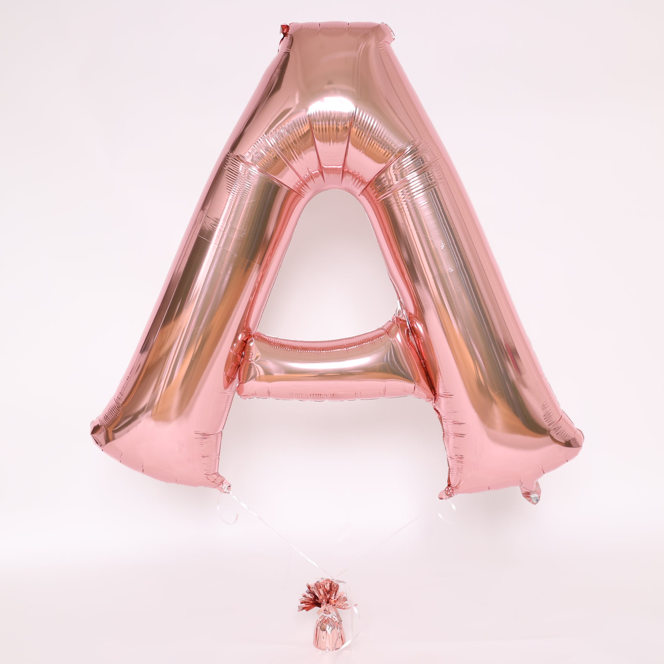 Rose Gold Letter Balloon, 34in