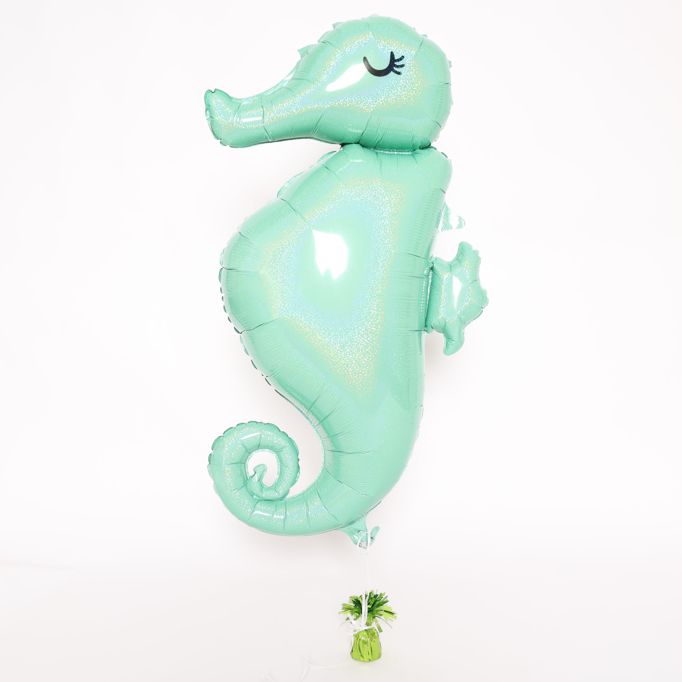 Holographic Seahorse Balloon, 38in