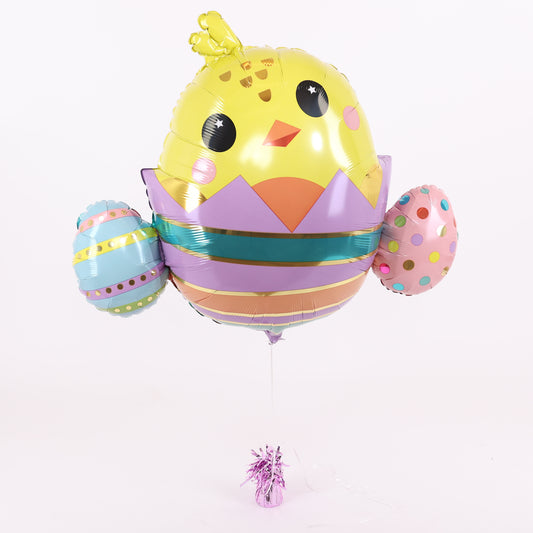 Easter Chick Balloon, 31in