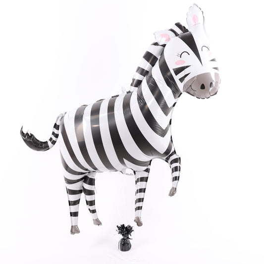 Zebra Balloon, 50in
