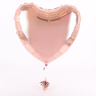 Heart Foil Balloon, 18in