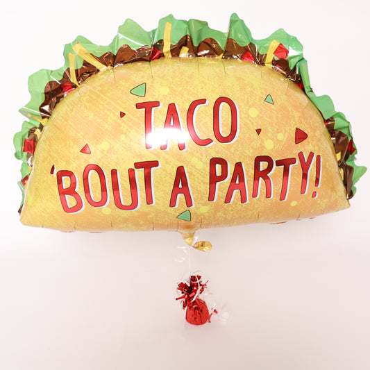 Taco Bout A Party Balloon, 33in